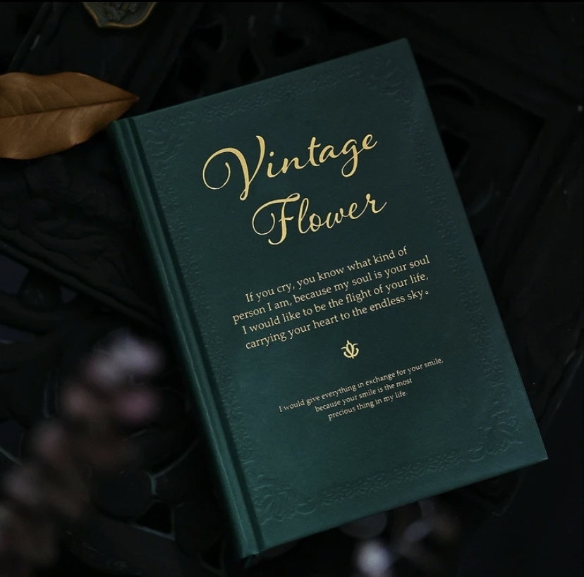 Retro Hardcover Notebook With Full Color Inside Pages