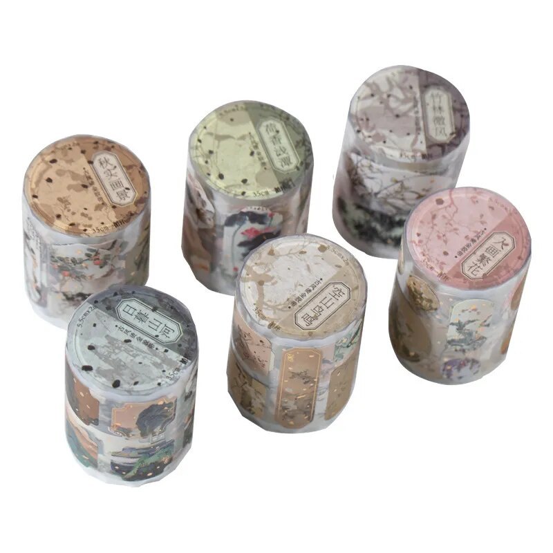 1pcs/1lot Flowers and Birds Chinese style Decorative Tapes