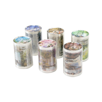 Urban City Themed PET Tape 2.36 * 78.74 inches