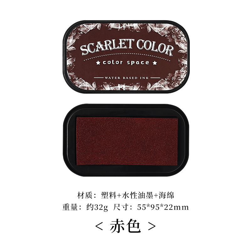 12 colors Water-based ink Scrapbook ink pad