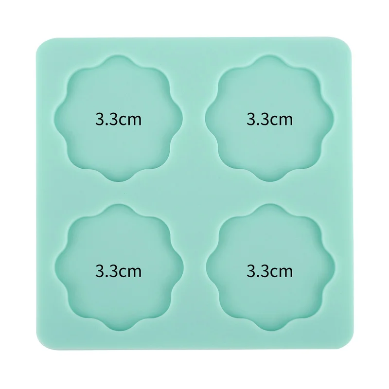Multiple sizes wax seal stamp silicone mold pad