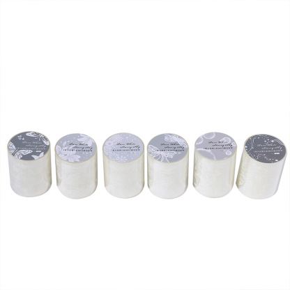 Floral Butterfly Bow Bubble Element PET Tape 1.97 × 78.74 inch