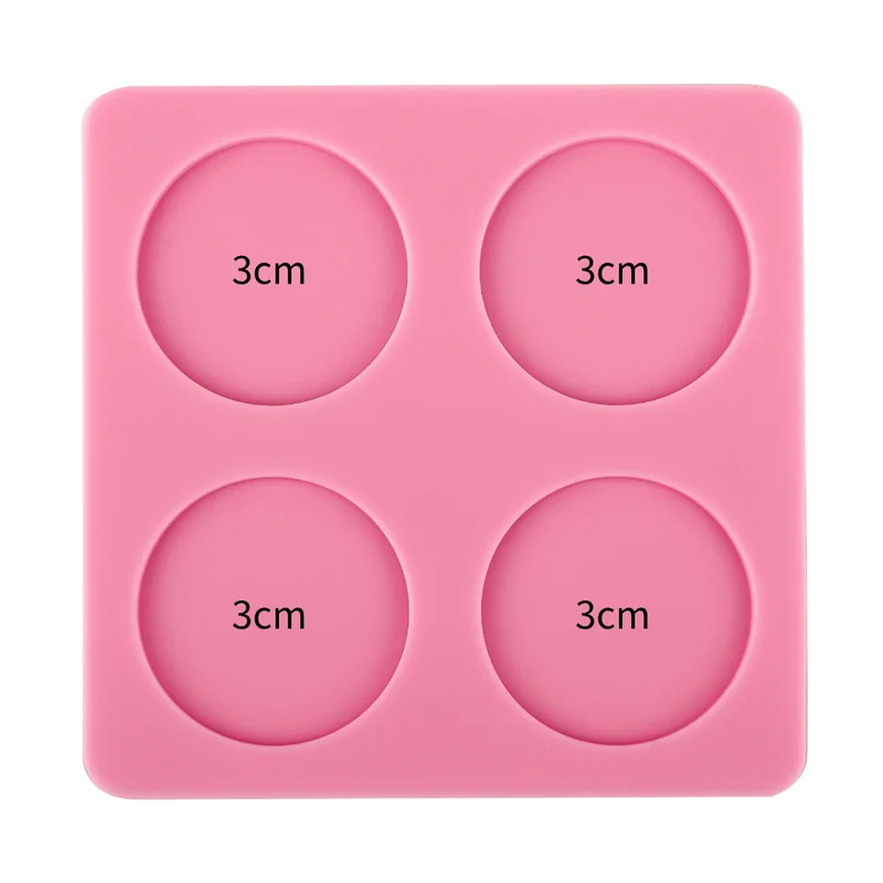 Multiple sizes wax seal stamp silicone mold pad
