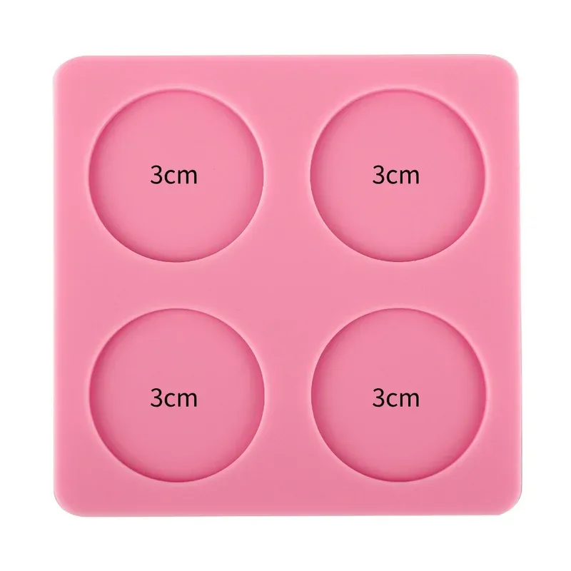 Multiple sizes wax seal stamp silicone mold pad