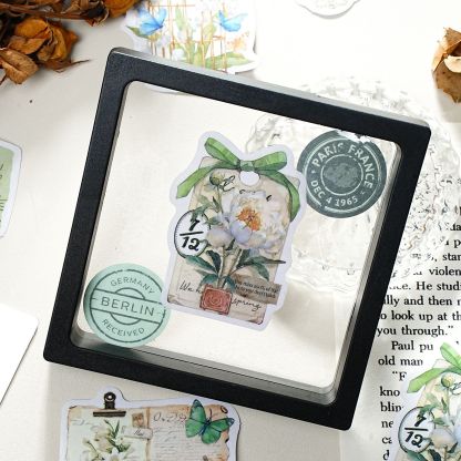 32Pcs/Pack Plants Flowers Washi Stickers