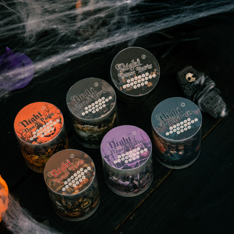 Halloween themed PET tape 3.15*78.74 inch