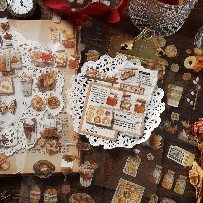 20Pcs Vintage INS Collage PET Sticker Book-JournalTale
