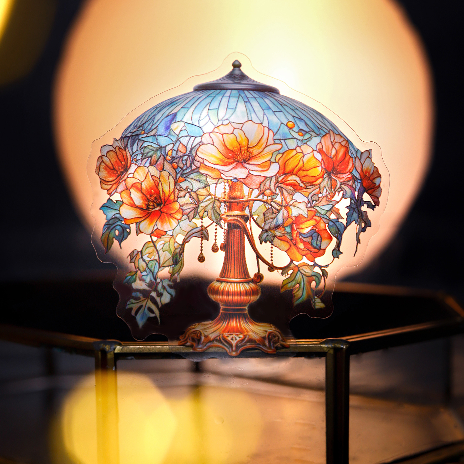 10Pcs/Pack Lighting Theme PET Stickers