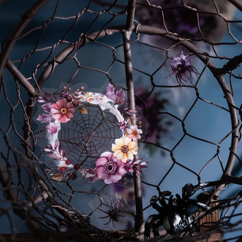 55mm*2m Pre-cut Spider's Web Trap PET Tapes