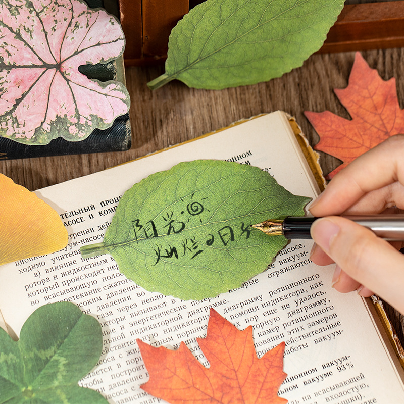 30Pcs/Pack Tropical Leaf Theme Stickers