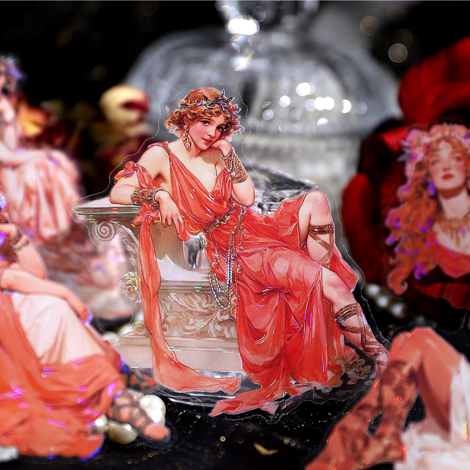 10Pcs/Pack Elf Theme PET Sticker Pack