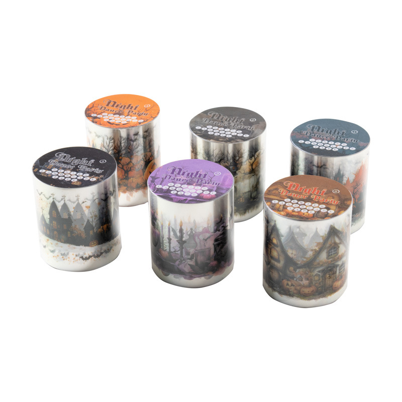 Halloween themed PET tape 3.15*78.74 inch