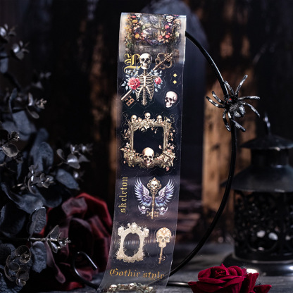 Dark Gothic Theme PET Tape 1.97*78.74 inch