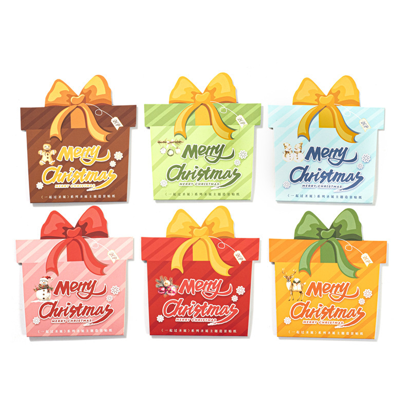 20Pcs/Pack Christmas Themed PET Stickers