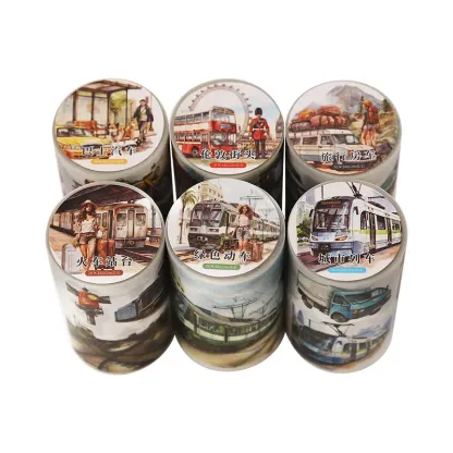 70mm*2M Car Scenery Washi Tape