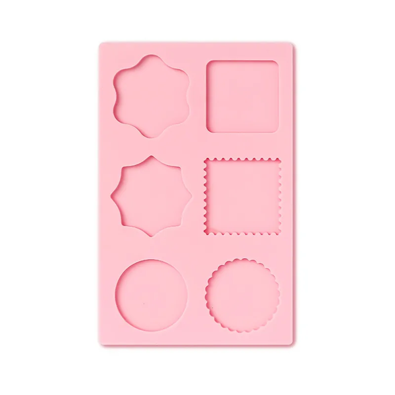 Multiple sizes wax seal stamp silicone mold pad