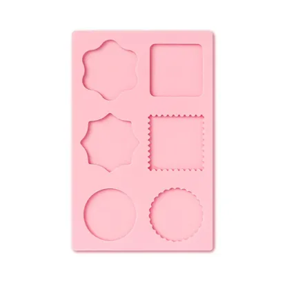 Multiple sizes wax seal stamp silicone mold pad