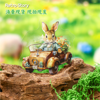 20Pcs/Pack Fairy Tale Alice Character PET Stickers