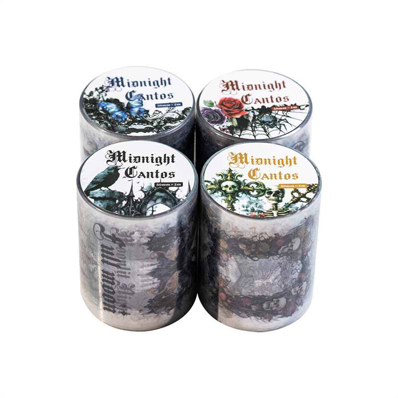 Dark Gothic Theme PET Tape 1.97*78.74 inch