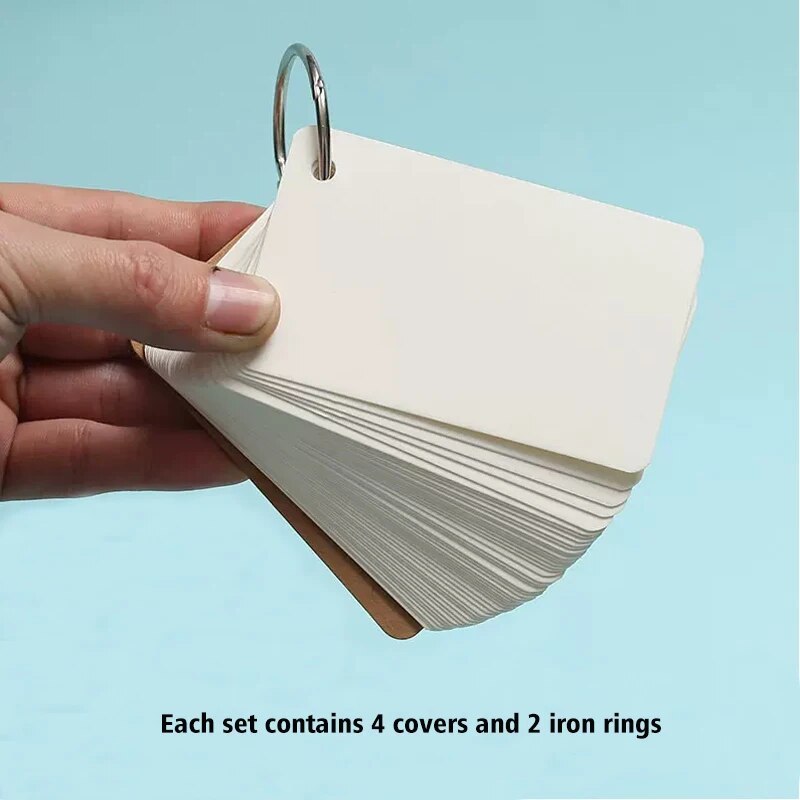 100 Blank card 4 lines 3 grid card Hard word card