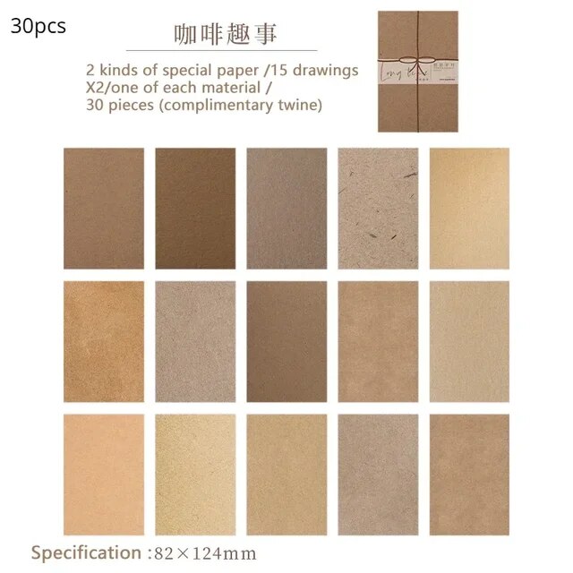 Solid Color Handmade Special Paper Crafts-JournalTale