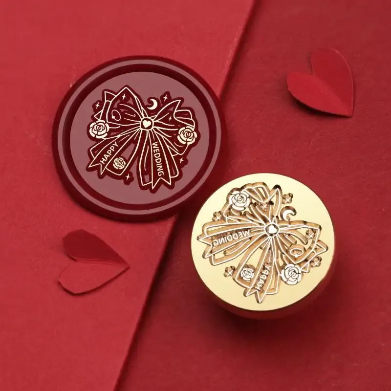 Valentine'S Day Wedding Red Series Seal Wax Stamps