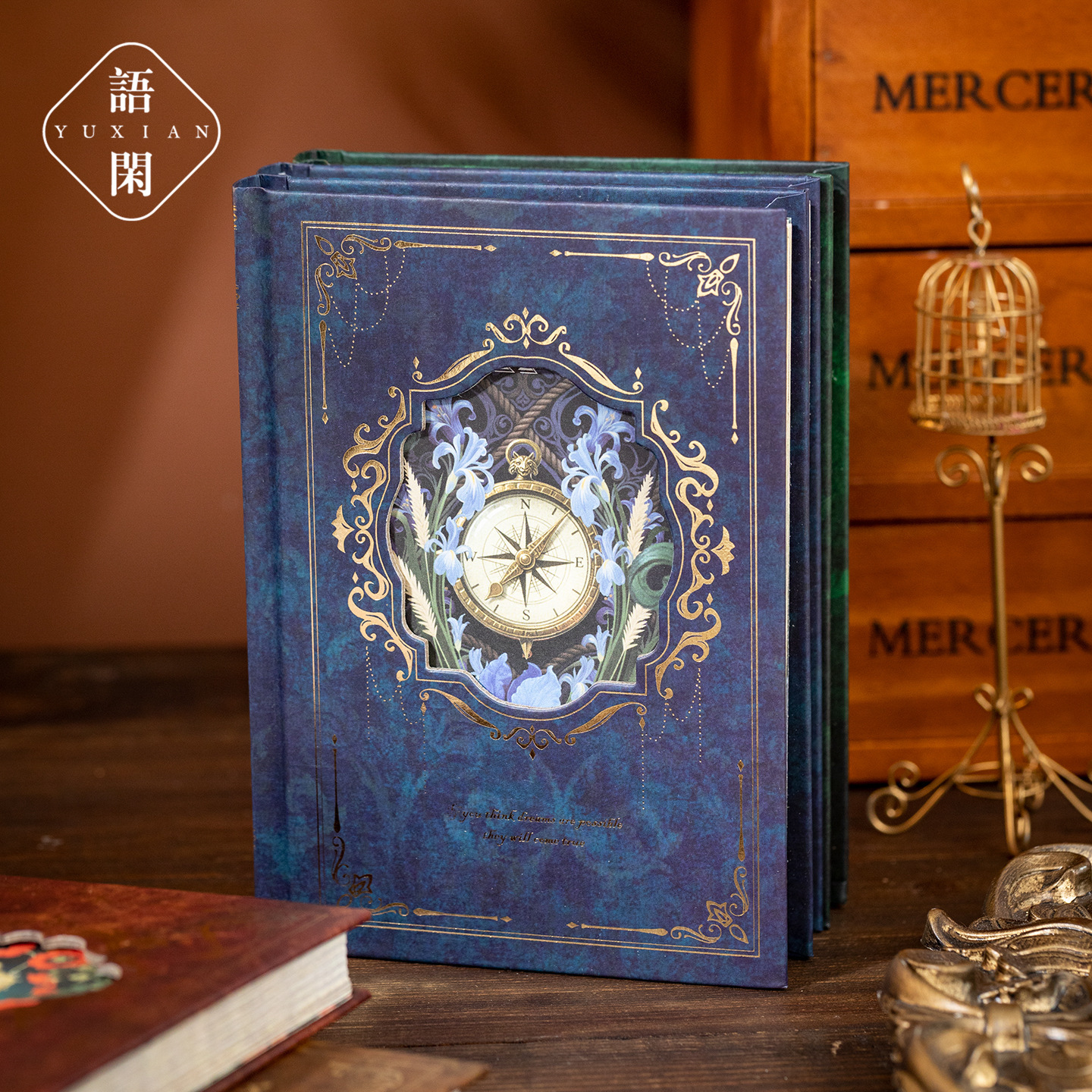 192Pcs/Pack Vintage Baroque Theme Diary