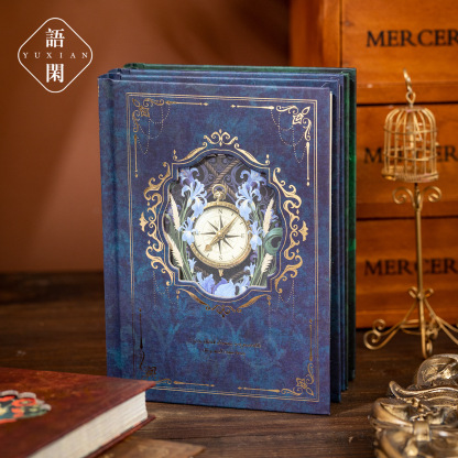 192Pcs/Pack Vintage Baroque Theme Diary