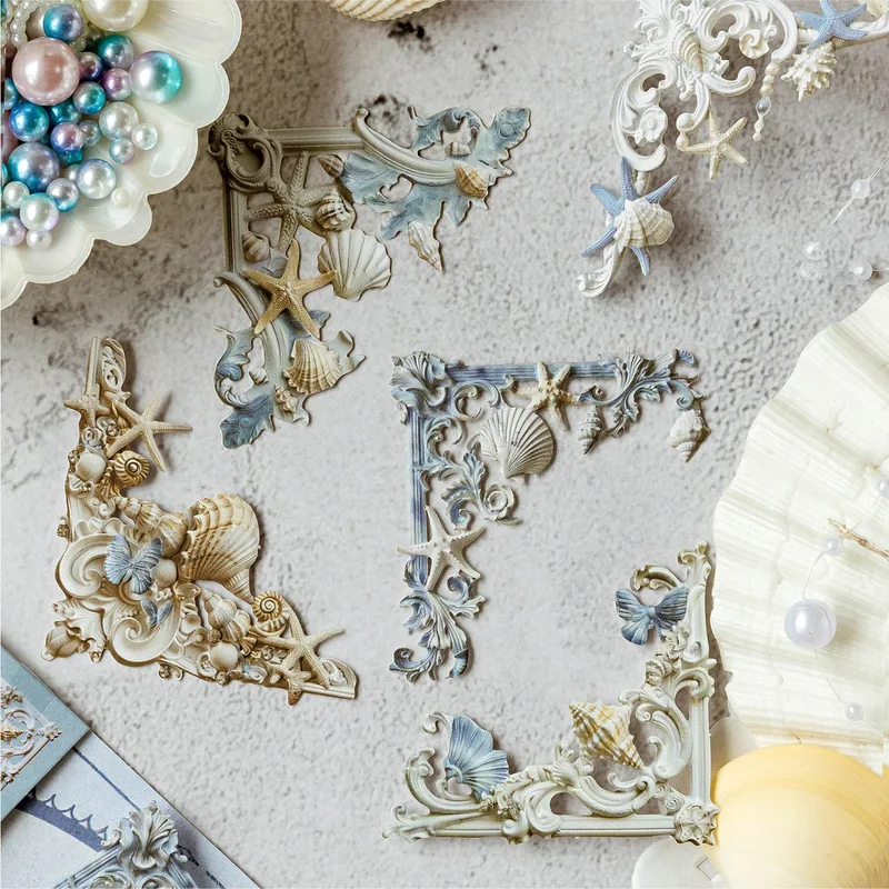 20pcs/lot Classical retro border Material Paper
