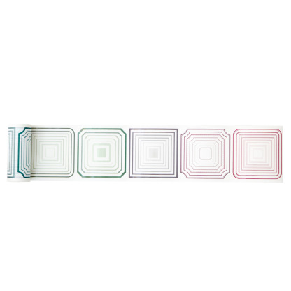Pre-cut polygon borders Journaling Washi Tape 3.54 inches * 78.74 inches