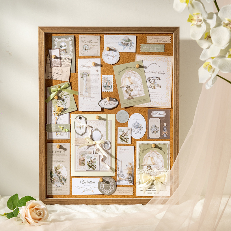 100pcs/Pack Retro Collage Theme Large Stickers