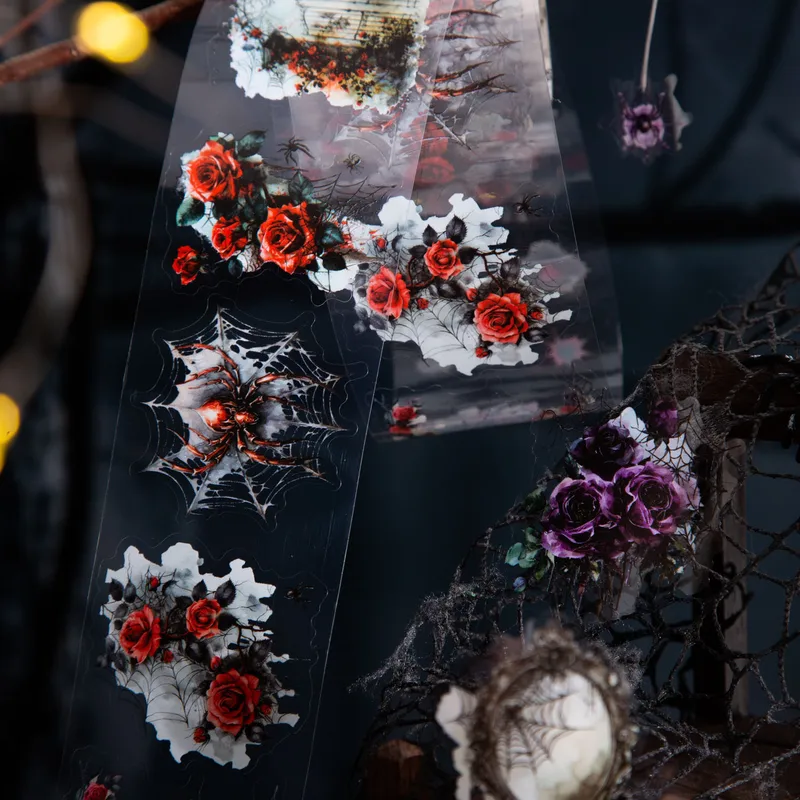 55mm*2m Pre-cut Spider's Web Trap PET Tapes