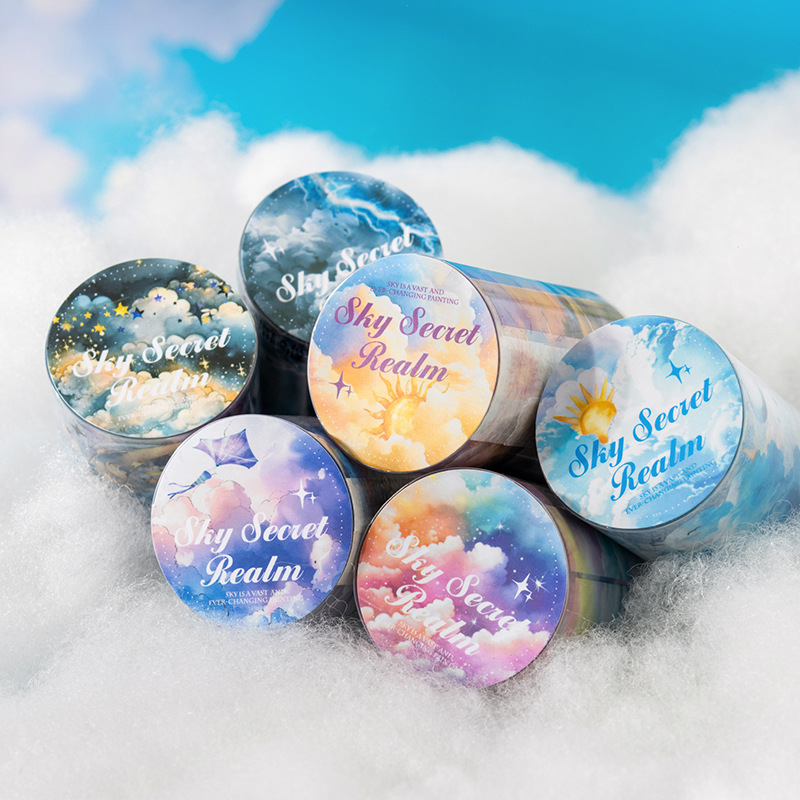 Sky and Clouds Themed PET Tape 2.36*78.74 inches