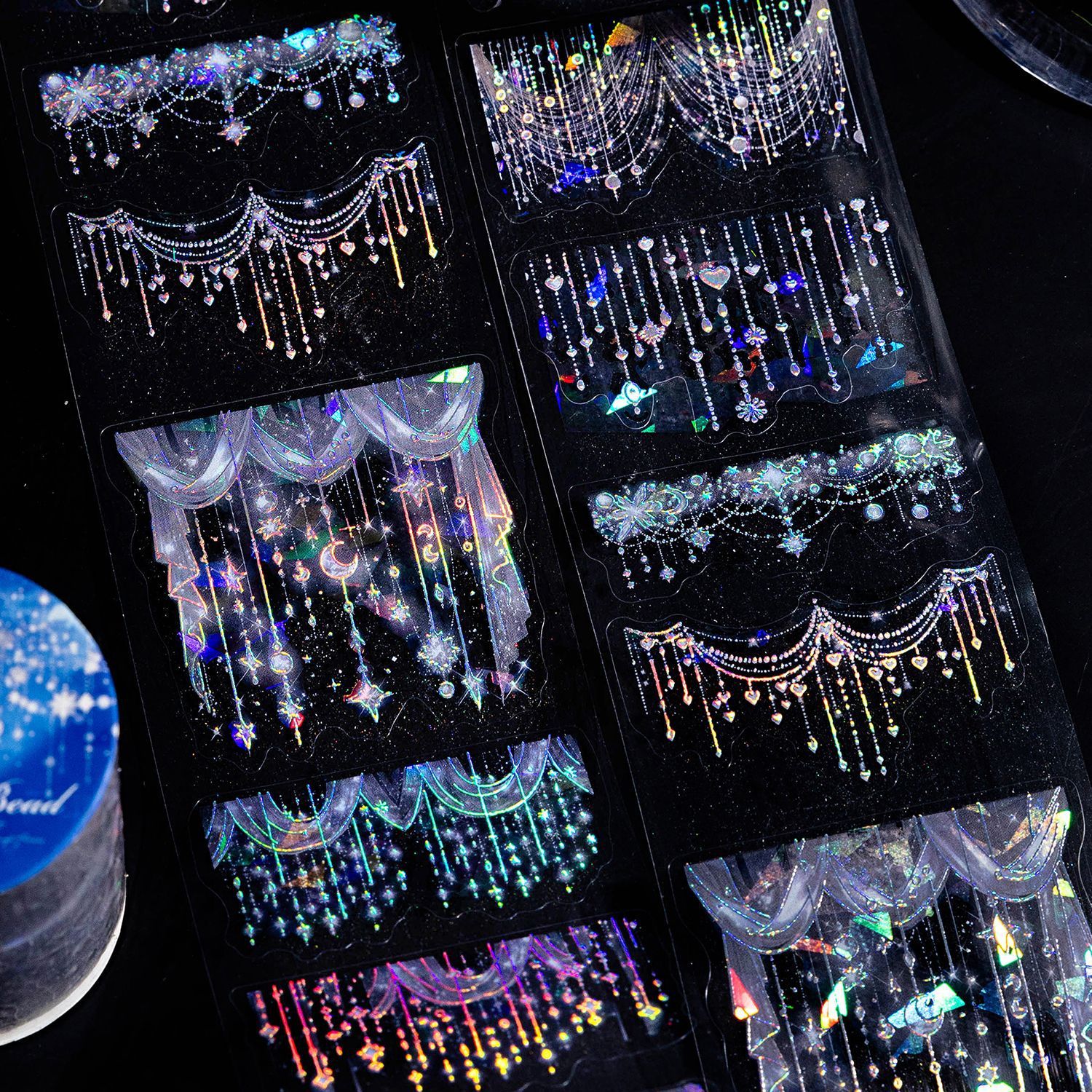 Lace butterfly PET tape 1.97*39.37 inch