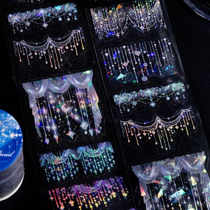 Lace butterfly PET tape 1.97*39.37 inch