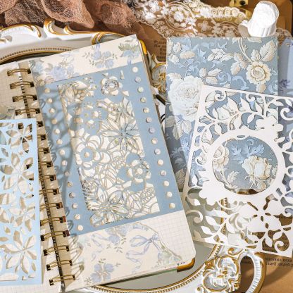 28 Sheets Hollow Lace Special Material Paper