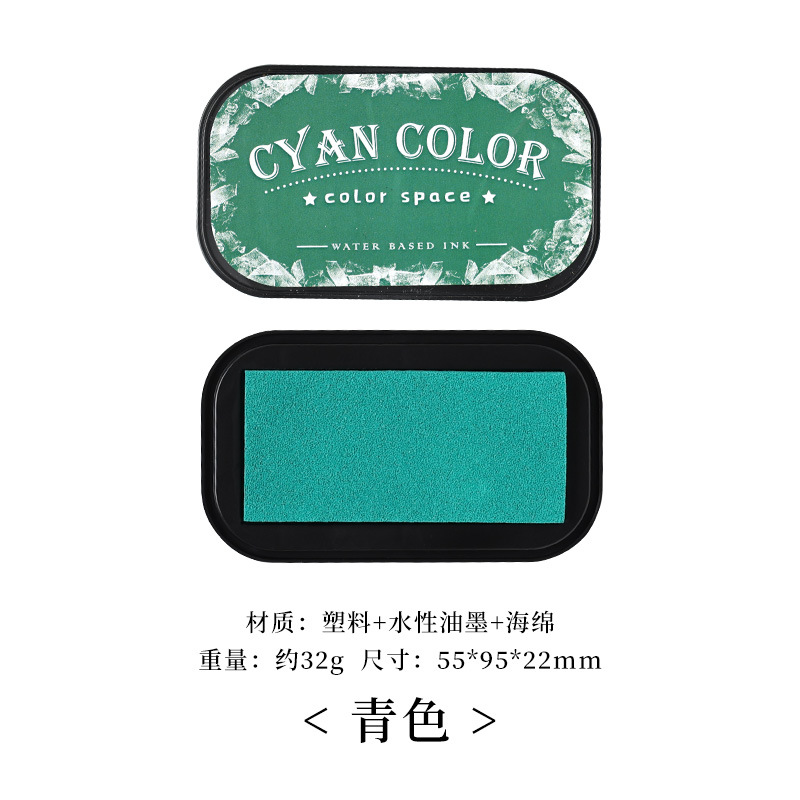 12 colors Water-based ink Scrapbook ink pad