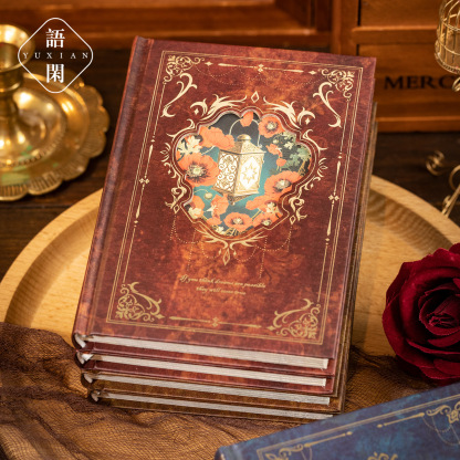 192Pcs/Pack Vintage Baroque Theme Diary