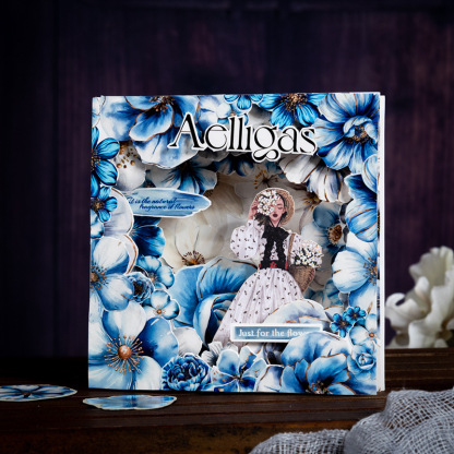 Floral themed PET tape 1.97*78.74 inches