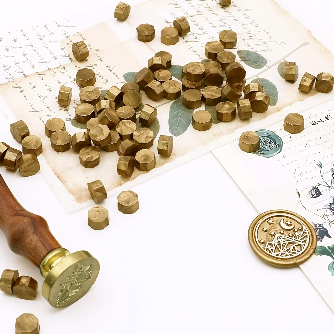 100pcs Sealing Wax Beads Nuggets For Wax Seal Stampz