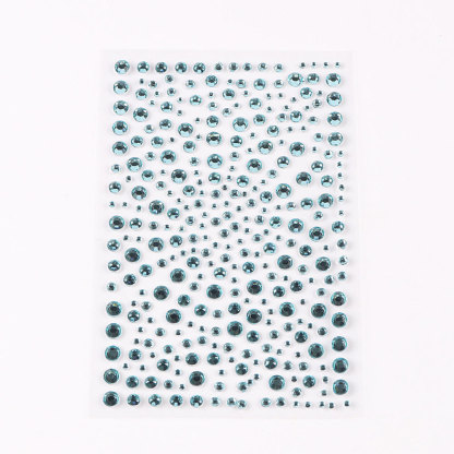 5 Pcs/Set Colored Diamond Decorative Stickers
