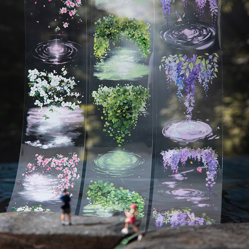 Branch Water Wave PET Tape 2.36*78.74 inches