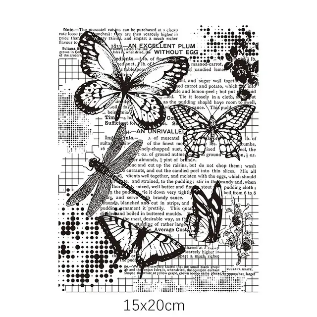 Texture Stamp Sheets Mandala Pattern DIY Embossing Art Clay Pottery Tools