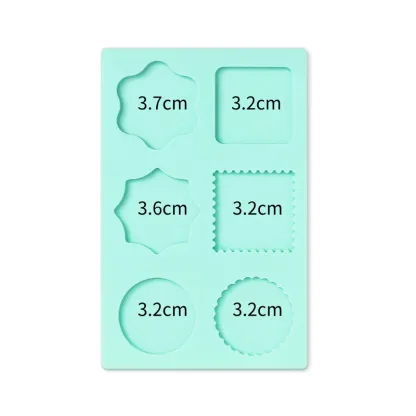 Multiple sizes wax seal stamp silicone mold pad