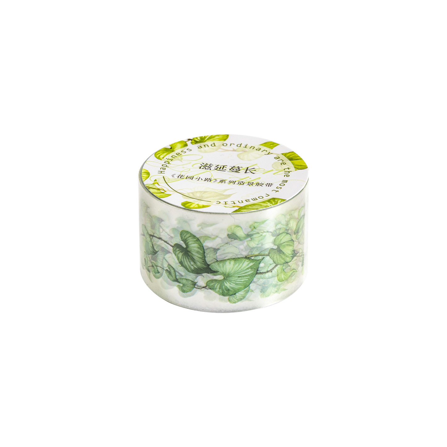 Garden path plant ladder theme PET background decoration tape 0.98 inch * 78.74 inch