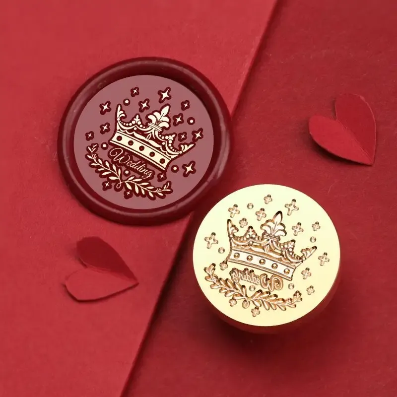 Valentine'S Day Wedding Red Series Seal Wax Stamps