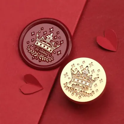 Valentine'S Day Wedding Red Series Seal Wax Stamps