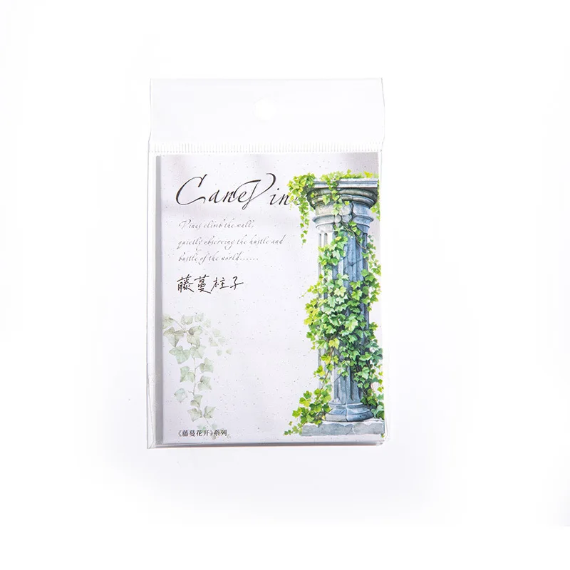 10pcs/1lot Vine Blossoms PET Sticker