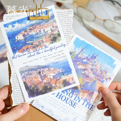 30pcs/lot Summer Landscape Theme Paper