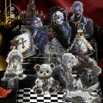 20 pcs/lot Gothic legend PET Stickers